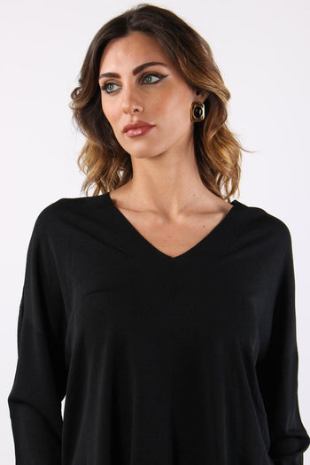 Maglia M/m Scavo V Nero - 6