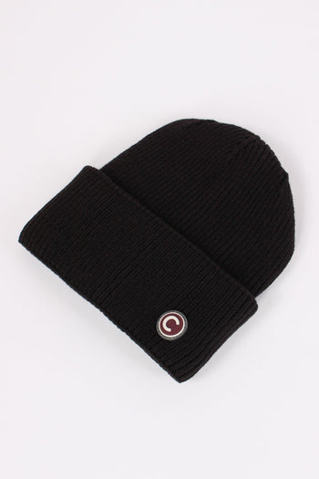 Cuffia Costina Mini Logo Nero - 3