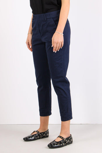 Pantalone Elastico Blu - 3
