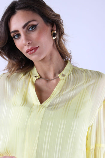 Casacca Ml Effetto Rigato Lemon Juice - 8