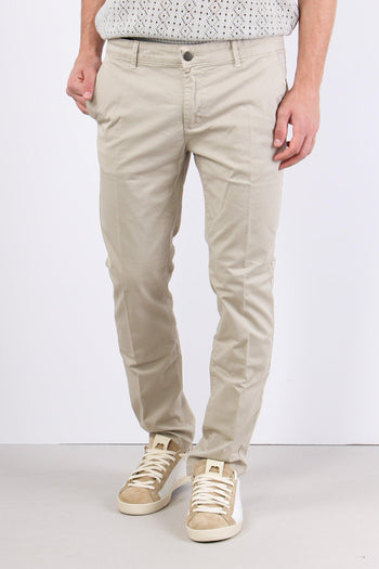 Pantalone Chino Slim Sabbia - 2
