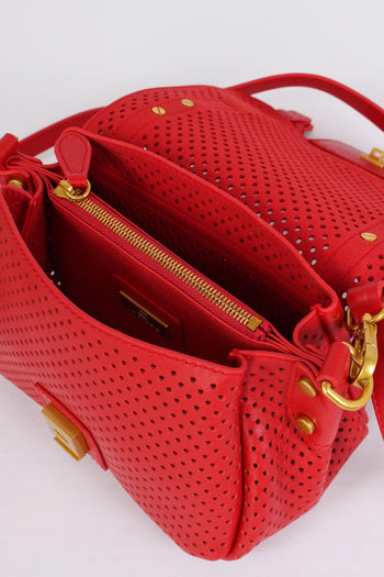 Cartella Small Traforata Red - 6