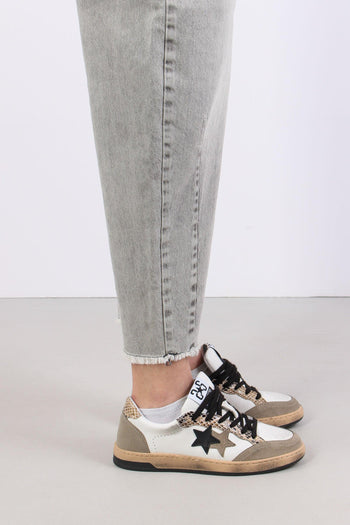 Denim Barrel Sporcato Grigio - 6