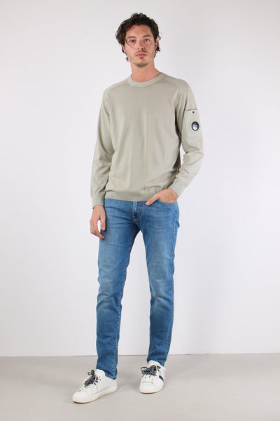 Maglia Girocollo Cotone Lente Dove