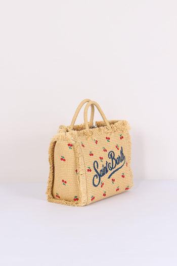 Colette Paglia Beige/rosso - 7