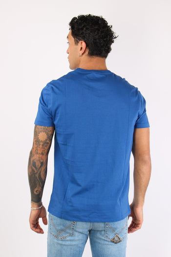 T-shirt Custom Slim Fit Dusty Azure - 4