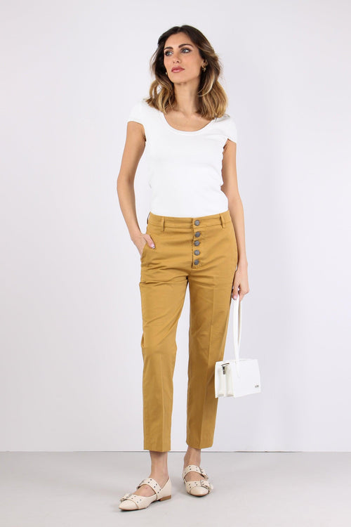 Nima Chino Bottoni Vista Biscotto