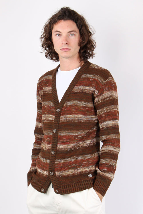 Cardigan Melange Riga Tabacco - 2