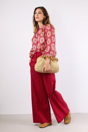 Pantalone Palazzo Cotone India - 5