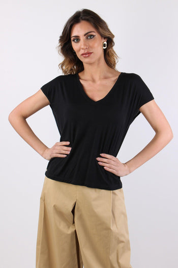 T-shirt Scavo V Nero - 2