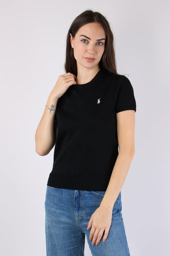 Pullover Manica Corta Polo Black - 2