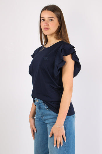 T-shirt Manica Rouges Nuit Noir - 5