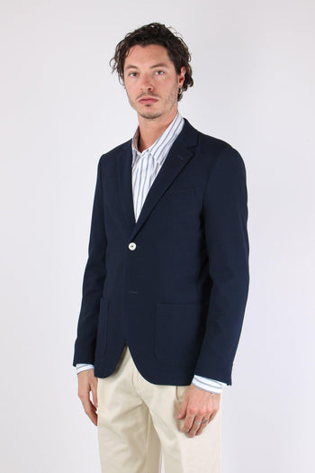 Mais Giacca Basica Blu - 4