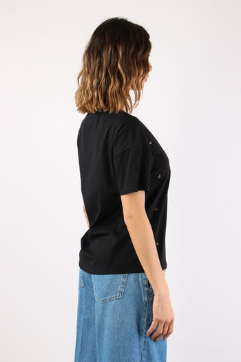 T-shirt Tigre Dalmata Nero - 6