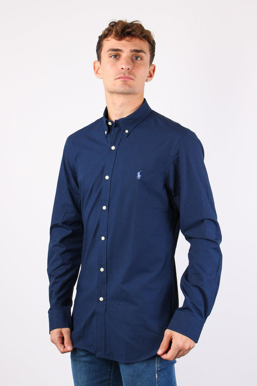 Camicia Classica Popeline Newport Navy - 2