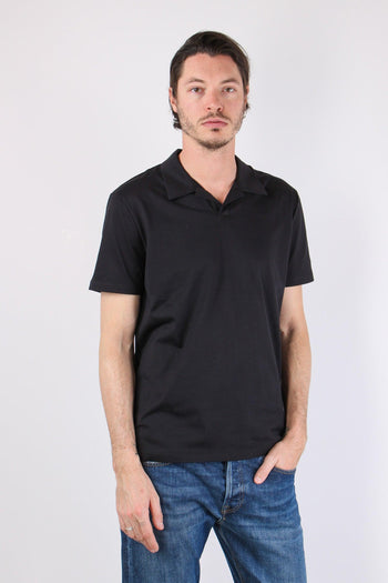 Polo Jersey Nero - 5