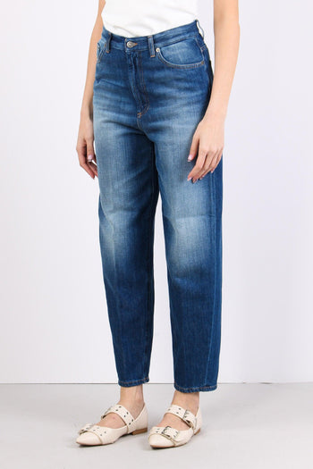 Bessie Denim Carrot Pulito Denim Scuro - 3