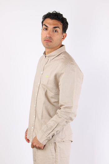 Camicia Basica Lino Stone - 6
