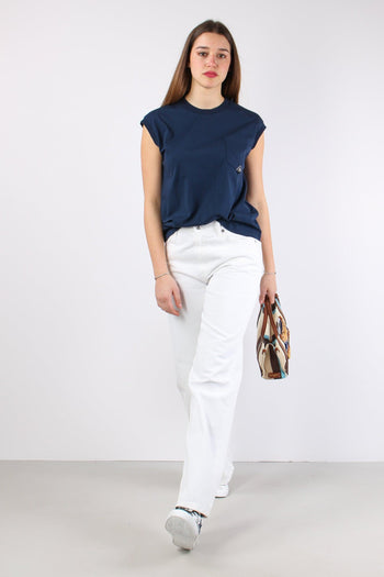 Denim Palazzo White - 3