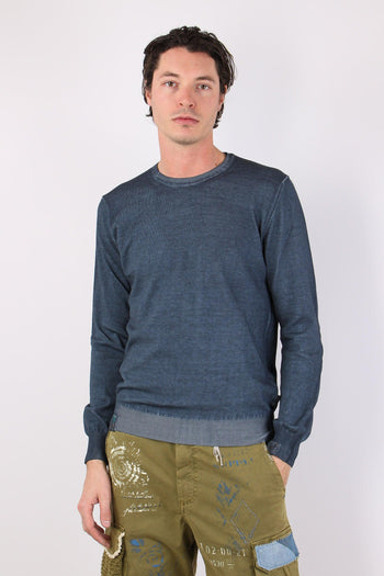 Maglia M/l Patch Toppa Azzurro - 2