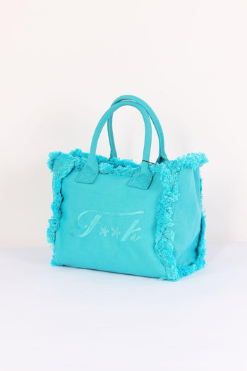 Shopping Canvas Logo Azzurro - 2