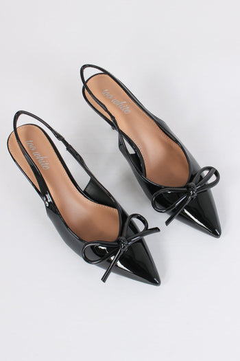 Decollete Basso Fiocco Black - 4