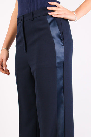 Pantalone Banda Raso Blu - 7