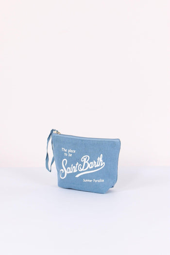 Aline Pochette Lino Denim - 3