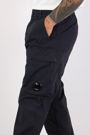 Pantalone Bimateriale Tasche Total Eclipse - 6