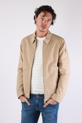 Giubbotto Cotone Zip Sand - 4