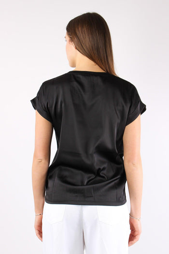 Antoine T-shirt Cotone Taschiine Black - 4