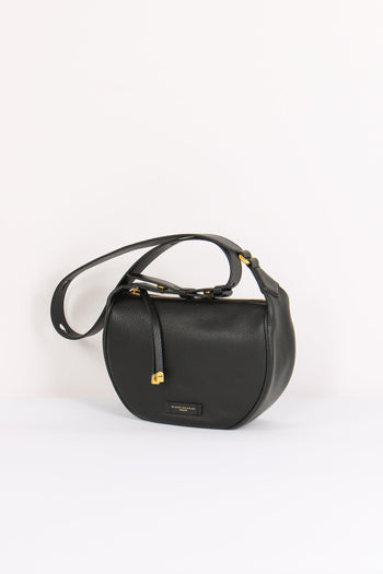 Charlotte Mezzaluna Pelle Nero - 2