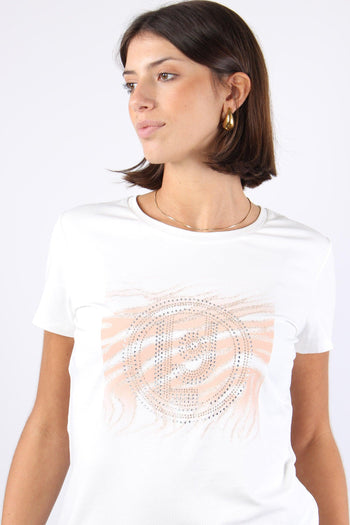 T-shirt Logo Zebra White/sugar - 6