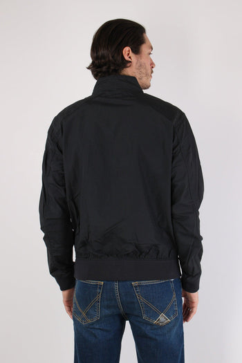 Field Jacket Colletto Velluto Navy - 5