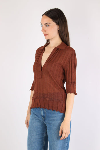 Polo Lurex Caffe - 4