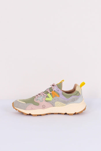 Sneakers Yamano Suede Nylon Grey/cipria - 6