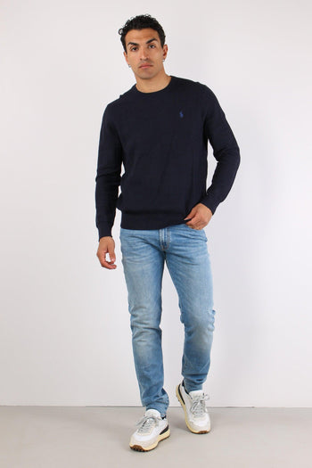 Maglia Girocollo Nido Dape Navy - 2