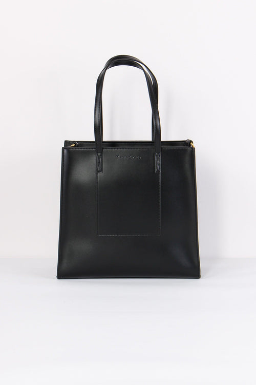 Felicia Media Ecopelle Zip Nero