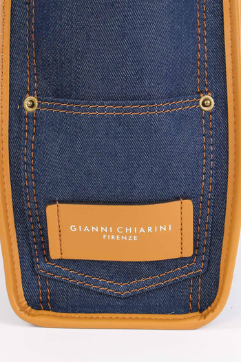 Mini Shopping Denim Blue - 5