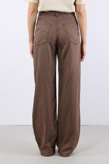 Denim Flare Tencell Brown - 3