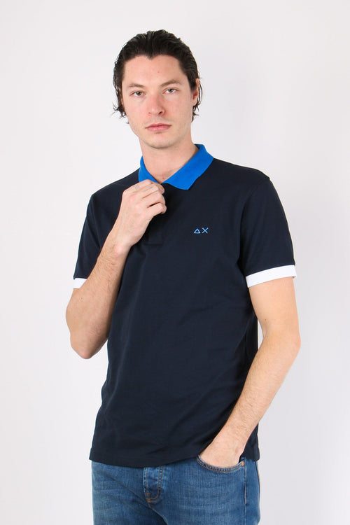 Polo Mc 3 Colori Navy Blue