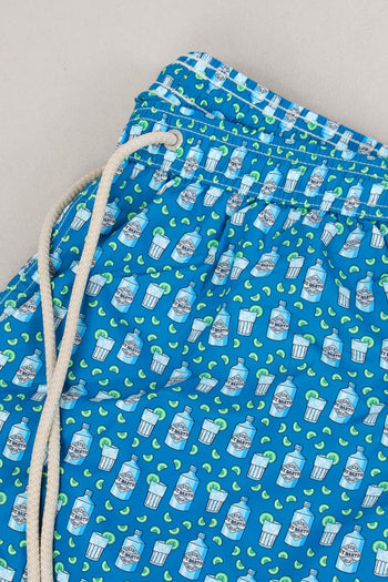 Costume Boxer Fantasia Blu - 7