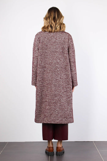 Cappotto Spinato Bordeaux - 4