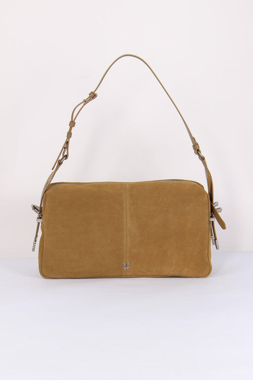 Borsa Camoscio Verde Canguro