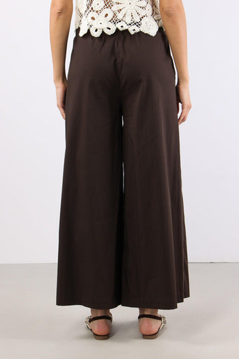 Pantalone Cropped Cotone Moro - 4