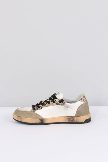Sneakers Week Star Pitone Bianco/nero - 6
