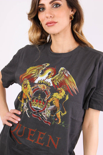 T-shirt Unisex Queen Grigio - 7