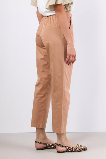 Pantalone Gamba Dritta Elastic Nude - 6