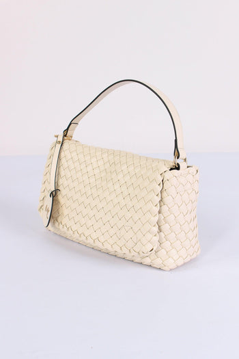 Pochette1 Manico Intreccio Avorio - 4