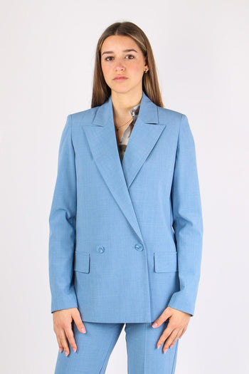 Giacca Doppiopetto Fil A Fil Polvere - 6